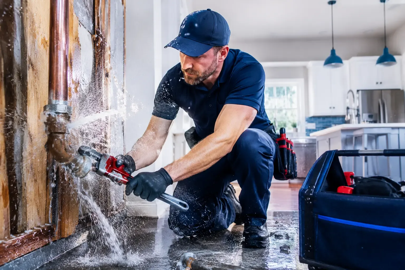 Local emergency pipe repair professionals in Oakford, IL
